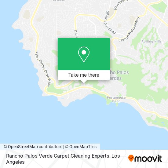 Mapa de Rancho Palos Verde Carpet Cleaning Experts