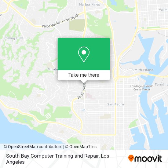 South Bay Computer Training and Repair map