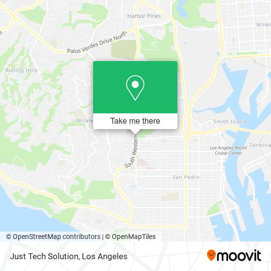 Mapa de Just Tech Solution