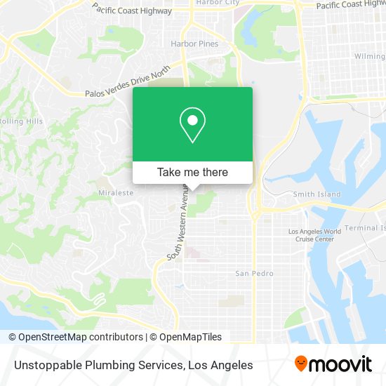 Unstoppable Plumbing Services map