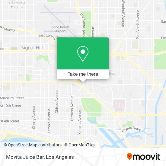 Movita Juice Bar map