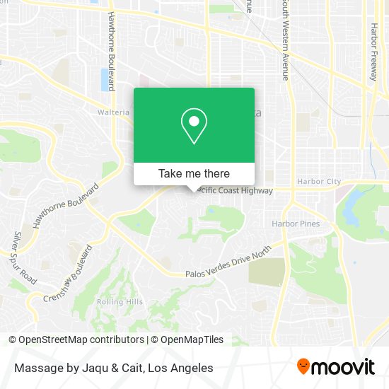 Massage by Jaqu & Cait map