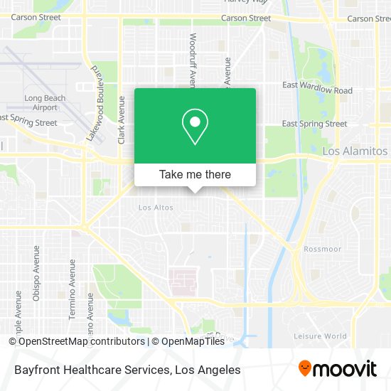 Bayfront Healthcare Services map