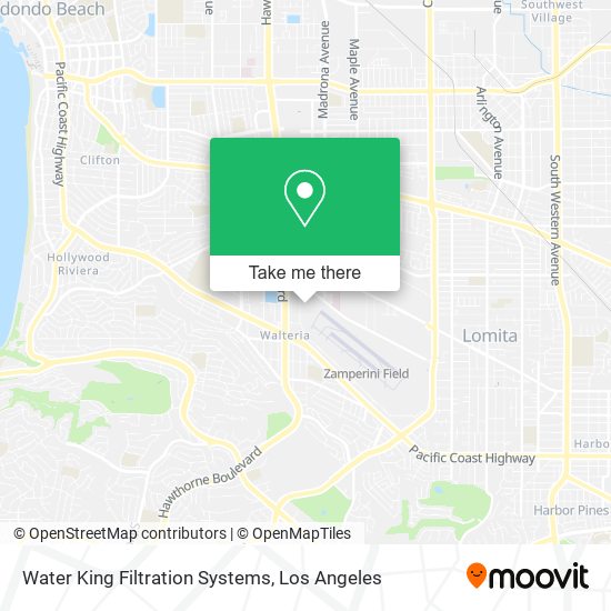 Water King Filtration Systems map