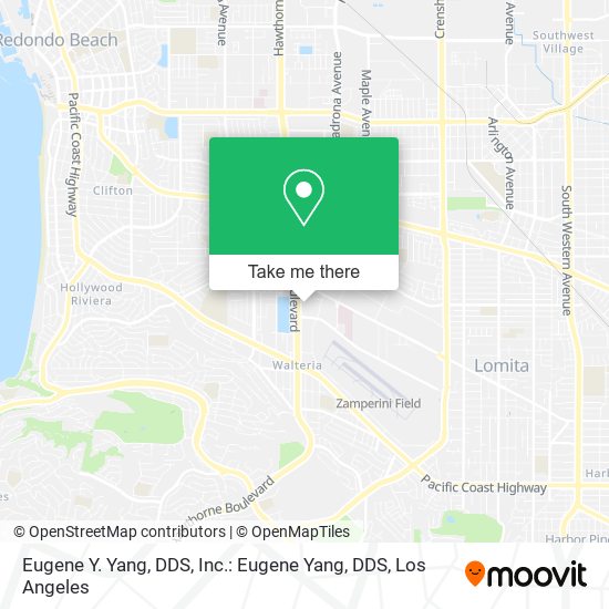 Eugene Y. Yang, DDS, Inc.: Eugene Yang, DDS map