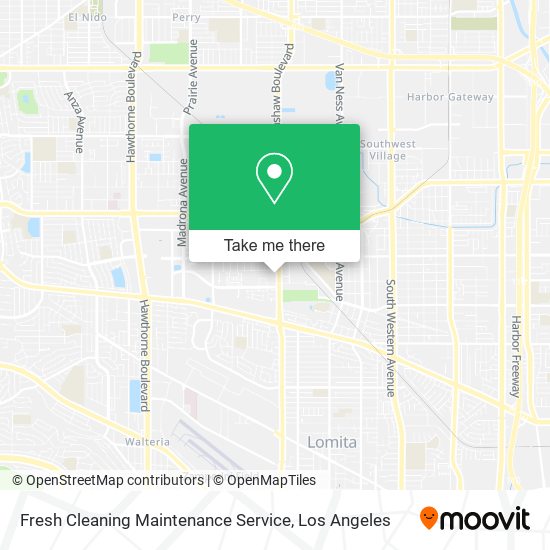 Mapa de Fresh Cleaning Maintenance Service