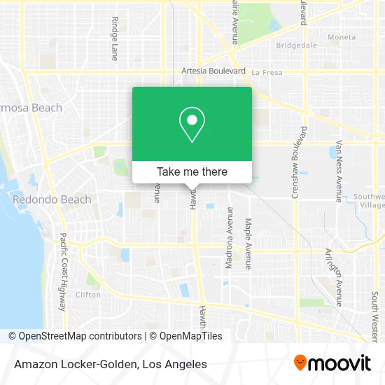 Amazon Locker-Golden map