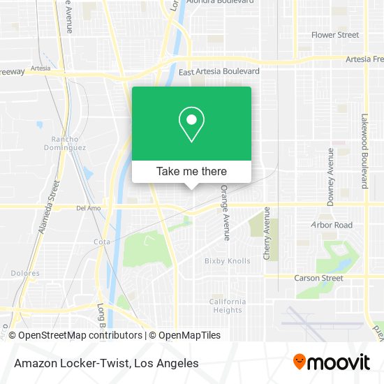 Mapa de Amazon Locker-Twist