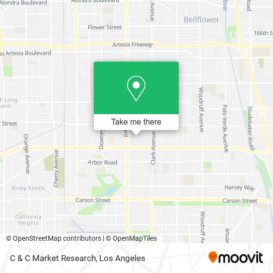 Mapa de C & C Market Research