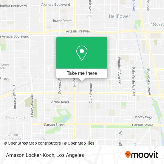 Amazon Locker-Koch map