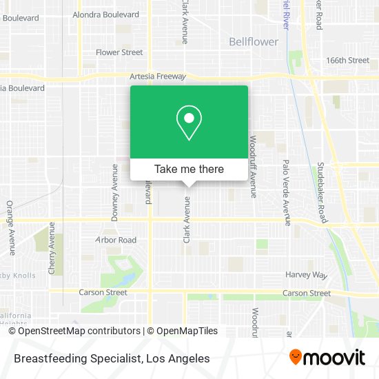 Breastfeeding Specialist map
