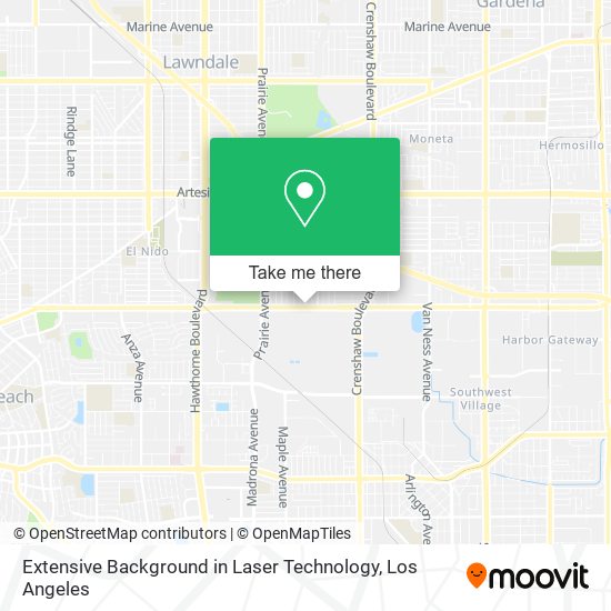 Mapa de Extensive Background in Laser Technology