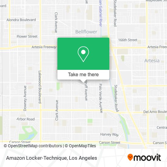 Amazon Locker-Technique map