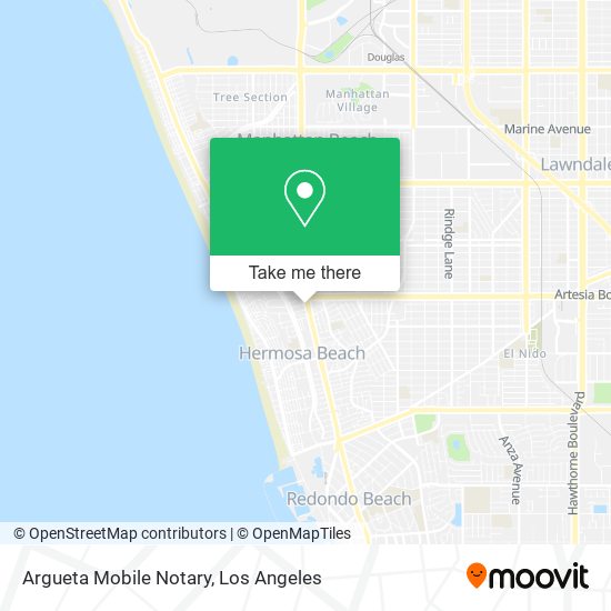 Argueta Mobile Notary map