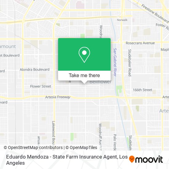 Mapa de Eduardo Mendoza - State Farm Insurance Agent