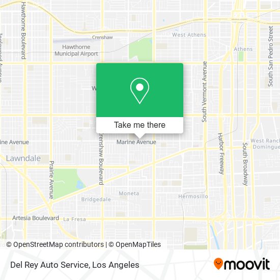Del Rey Auto Service map