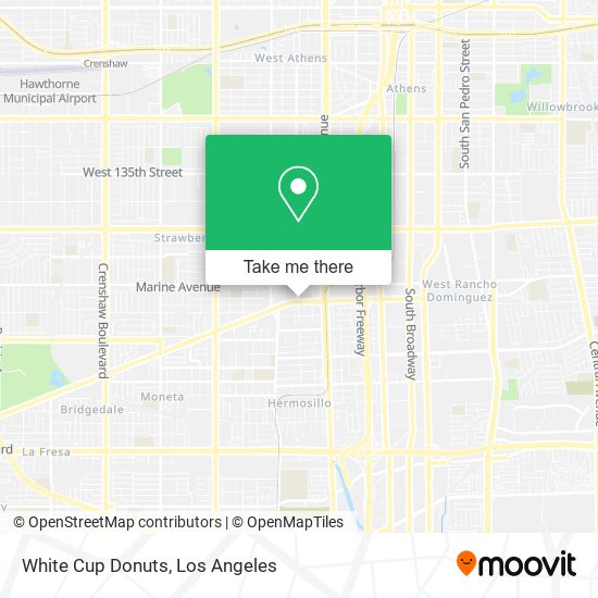 Mapa de White Cup Donuts