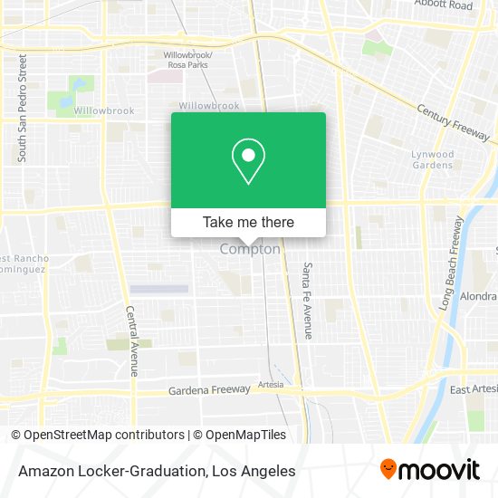 Amazon Locker-Graduation map