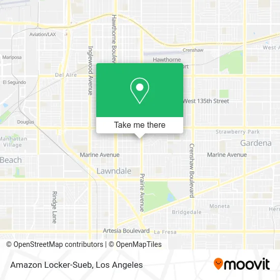 Amazon Locker-Sueb map