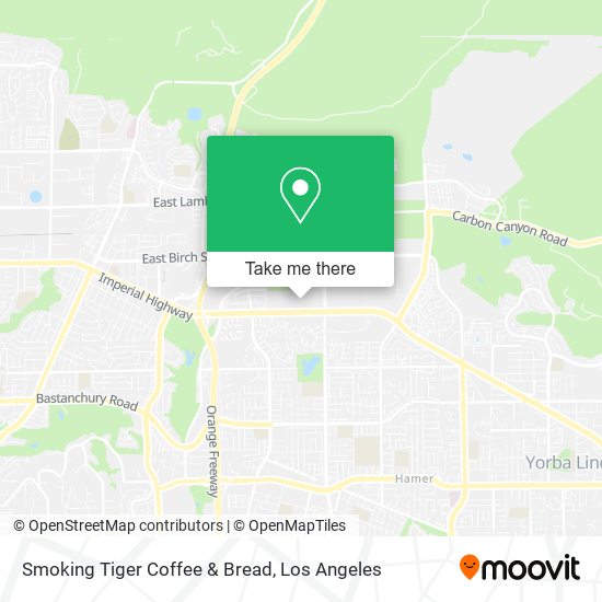 Smoking Tiger Coffee & Bread map