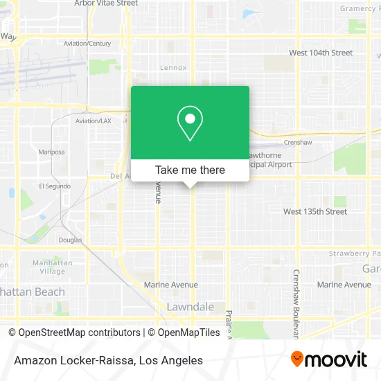 Amazon Locker-Raissa map