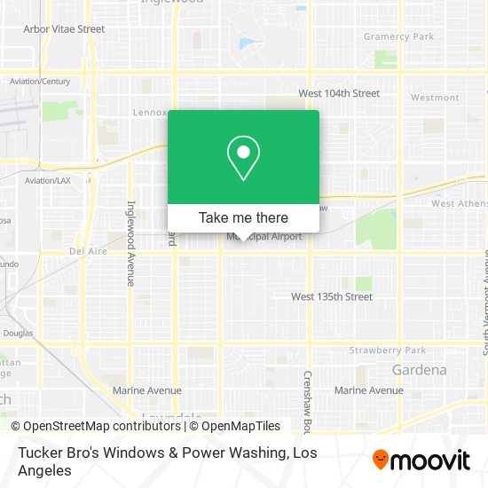 Mapa de Tucker Bro's Windows & Power Washing