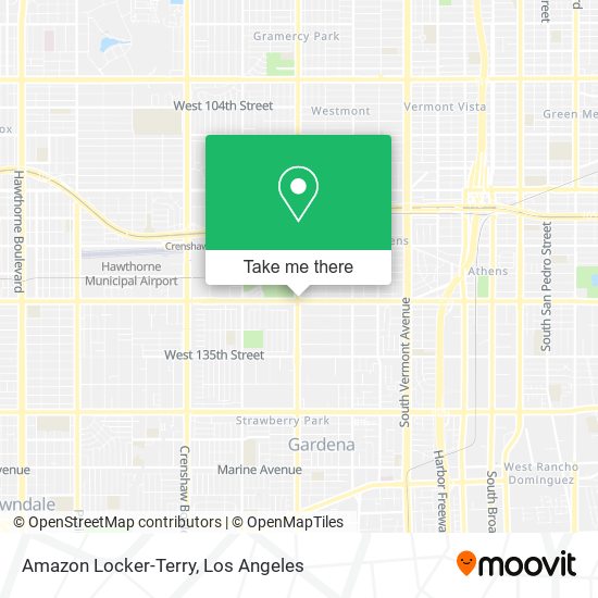 Amazon Locker-Terry map