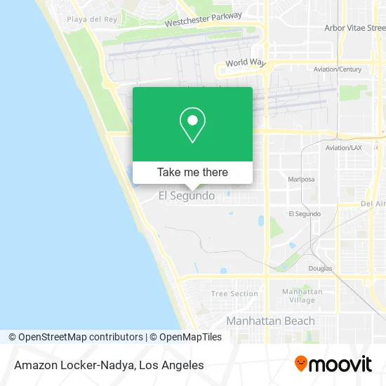 Amazon Locker-Nadya map