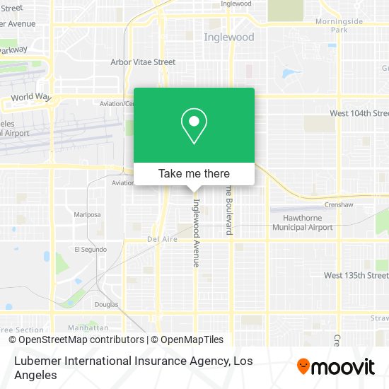 Lubemer International Insurance Agency map