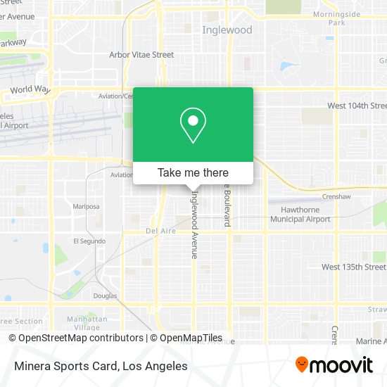 Minera Sports Card map