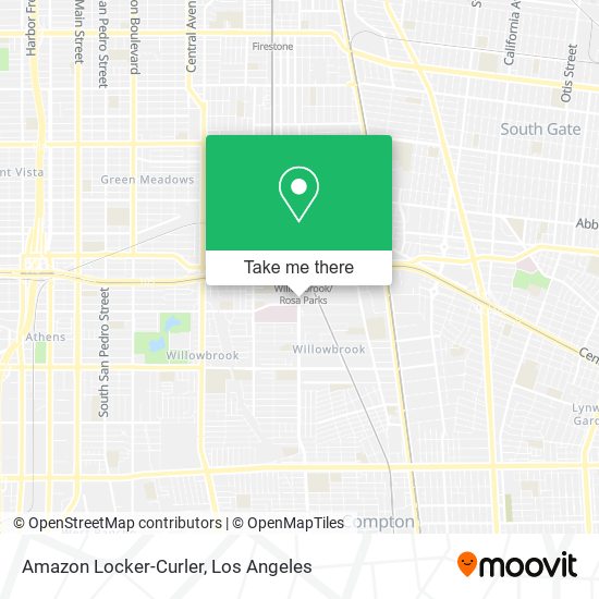Mapa de Amazon Locker-Curler
