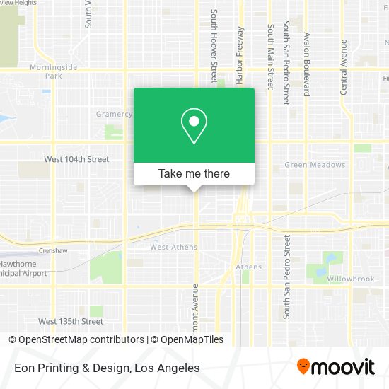 Eon Printing & Design map