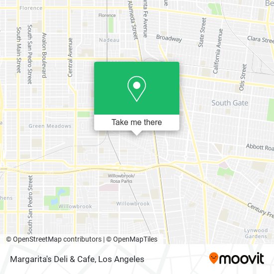 Mapa de Margarita's Deli & Cafe