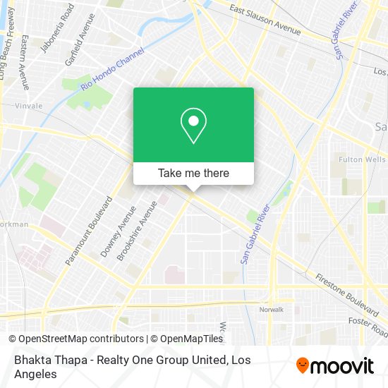 Mapa de Bhakta Thapa - Realty One Group United