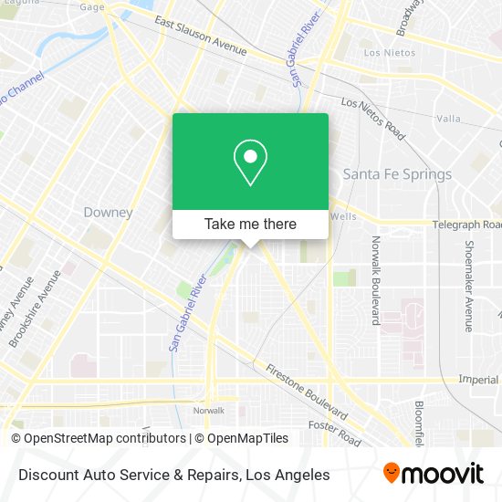 Mapa de Discount Auto Service & Repairs