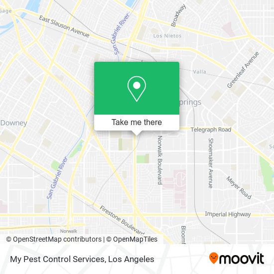 My Pest Control Services map