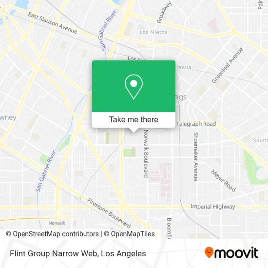 Flint Group Narrow Web map