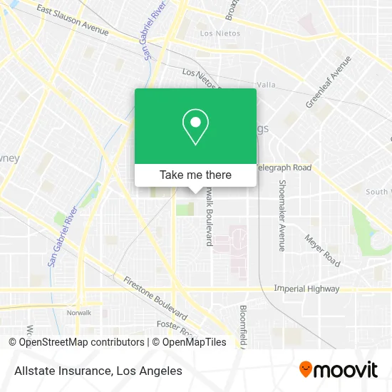 Allstate Insurance map