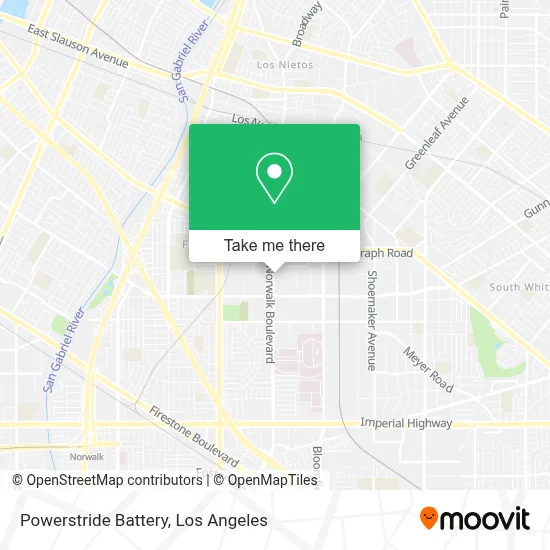 Powerstride Battery map