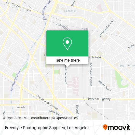 Freestyle Photographic Supplies map