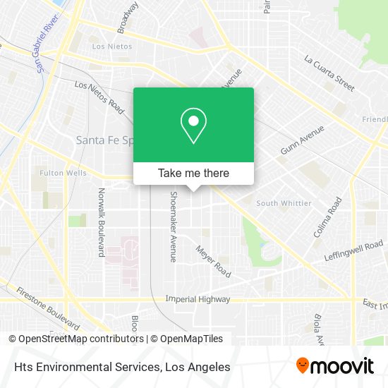 Mapa de Hts Environmental Services