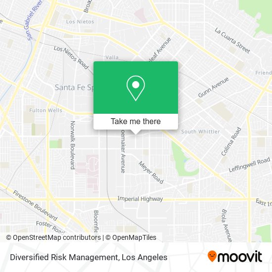 Diversified Risk Management map