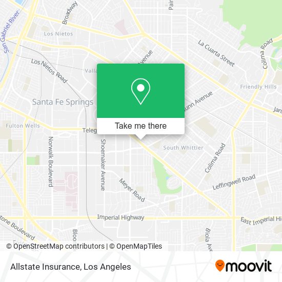 Allstate Insurance map