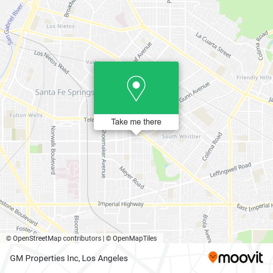 Mapa de GM Properties Inc