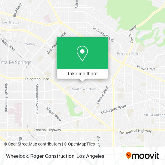 Mapa de Wheelock, Roger Construction