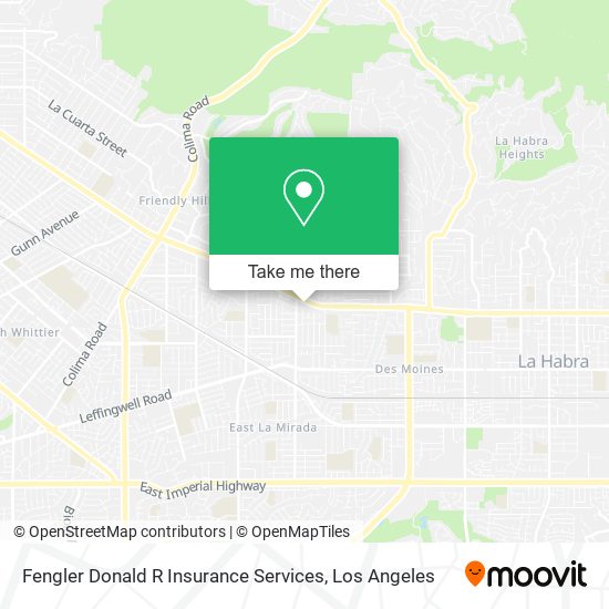 Mapa de Fengler Donald R Insurance Services