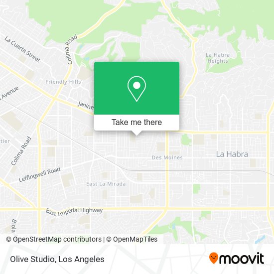 Mapa de Olive Studio