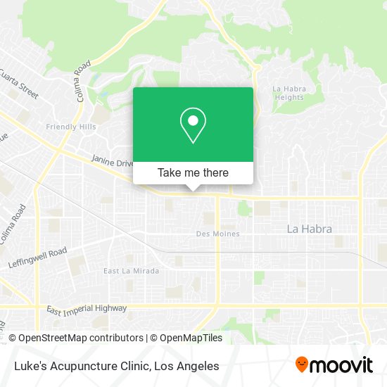 Luke's Acupuncture Clinic map
