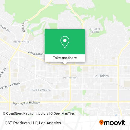 QST Products LLC map