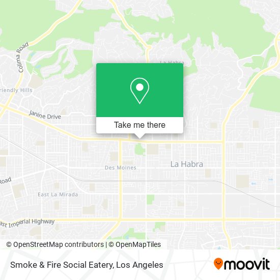 Smoke & Fire Social Eatery map